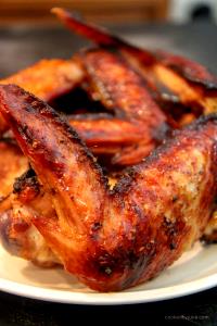 1 Lb Turkey Wing Meat and Skin (Cooked, Roasted)