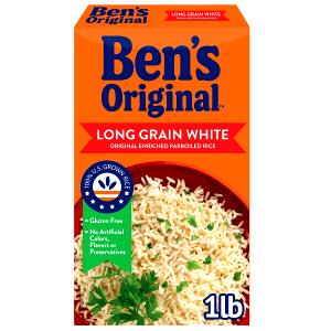 1 Lb White Rice (Long-Grain, Dry, Enriched, Parboiled)