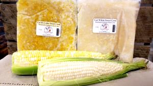 1 Lb White Sweet Corn (Kernels On Cob, Frozen)