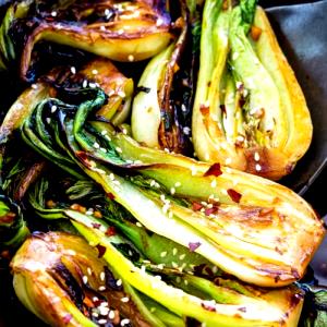 1 Leaf Cooked Chinese Cabbage (Fat Added in Cooking)