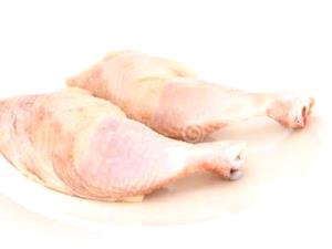 1 Leg, Bone And Skin Removed Chicken Leg Meat (Broilers or Fryers)