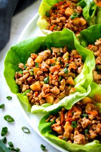1 lettuce cup Asian Lettuce Cups
