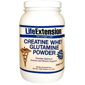 1 level scoop (21.4 g) Creatine Whey Glutamine Powder