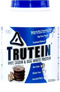 1 level scoop (34 g) Trutein - Chocolate Peanut Butter Cup