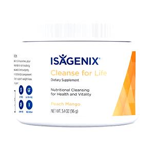 1 level scoop (61 g) Cleanse for Life - Peach Mango (Powder)