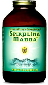 1 level tbsp (6.5 g) Spirulina Manna