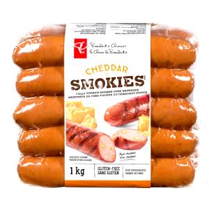 1 link (100 g) Cheddar Smokies