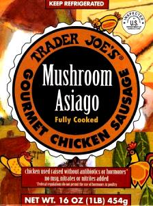 1 link (112 g) Mushroom Asiago Gourmet Chicken Sausage