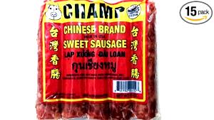 1 link (43 g) Chinese Style Sweet Sausage
