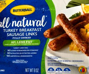 1 link (49 g) Turkey Breakfast Sausage