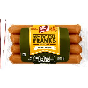 1 link (50 g) 95% Fat Free Franks