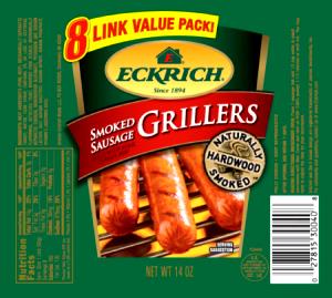 1 link (50 g) Smoked Sausage Grillers