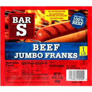 1 link (56 g) Beef Jumbo Franks