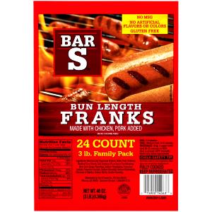 1 link (56 g) Classic Bun Length Franks
