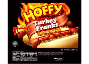 1 link (57 g) Bun-Length Turkey Franks
