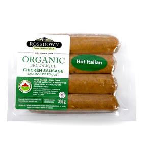 1 link (57 g) Hot Italian Organic Chicken Sausage