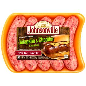 1 link (66 g) Cheddar Brats