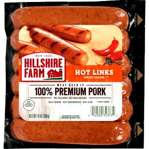 1 link (66 g) Hot Links Smoked Sausage with Chile Peppers