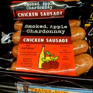 1 link (67 g) Apple Chardonnay Chicken Sausage