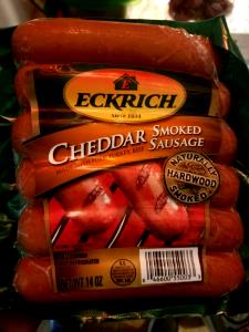 1 link (67 g) Cheddar Smoked Sausage