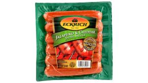 1 link (67 g) Link Jalapeno & Cheddar Smoked Sausage made with Pork, Turkey, Beef