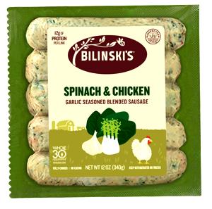 1 link (68 g) Spinach Chicken Sausage