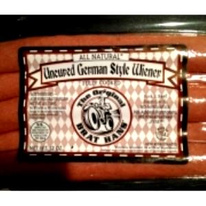 1 link (68 g) Uncured German Style Wiener