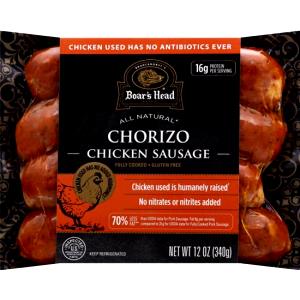 1 link (84 g) Chorizo Chicken Sausage