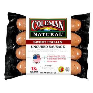 1 link (84 g) Sweet Italian Sausage