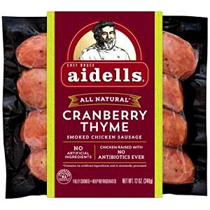 1 link (85 g) Cranberry Thyme Smoked Chicken Sausage