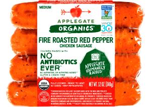 1 link (85 g) Organic Fire Roasted Red Pepper Sausage
