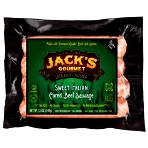 1 link (85 g) Sweet Italian Cured Beef Sausage