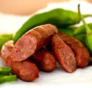 1 link (91 g) Poblano Peppers with Mexican Cheese Chicken Sausage