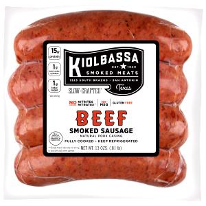 1 link (92 g) Beef Smoked Sausage