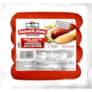 1 link (99 g) Red Hots Extra Hot! Smoked Sausage