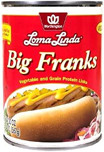 1 Link Big Franks, Vegan