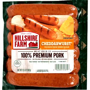 1 link CheddarWurst Smoked Sausage with Wisconsin Cheese
