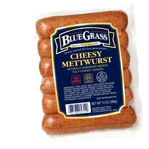 1 link Cheesy Mettwurst