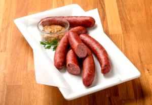 1 Link Smoked Beef Sausage with Cheese