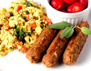 1 Link Tofu Breakfast Links, Vegan