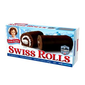 1 Little Debbie Package (twin Wrapped) Crumb or Quick-Bread Type Coffee Cake with Fruit