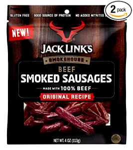 1 Little Link (2" Long X 3/4" Dia) Smoked Pork and Beef Sausage Link