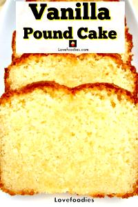 1 Loaf (7-1/4" X 3-1/2" X 2") Reduced Fat Cholesterol Free Pound Cake