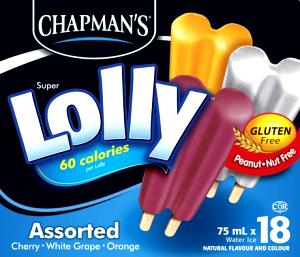 1 lolly (75 ml) Super Lolly