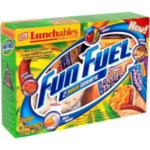 1 Lunch Fun Fuel, Ham Wraps
