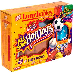 1 Lunch Hot Dog Lunch, All Star Hot Dogs