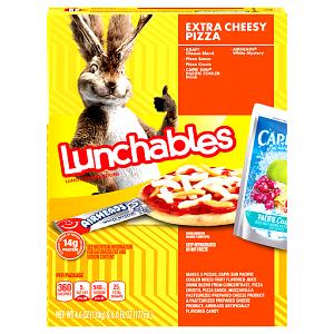 1 Lunch Pizza Lunch, Extra Cheesy