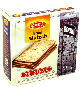 1 matzah (32 g) Israeli Matzah