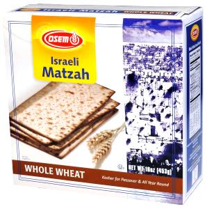 1 matzah (32 g) Whole Wheat Israeli Matzah