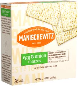 1 matzo (28 g) Egg & Onion Matzos